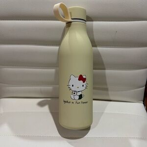Starbucks Cream Hello Kitty Bottle